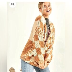 Altard'd state checked sweater